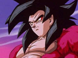 Goku super sayen niveau 4